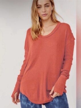 Free People We The Free Colby Long Sleeve Tee